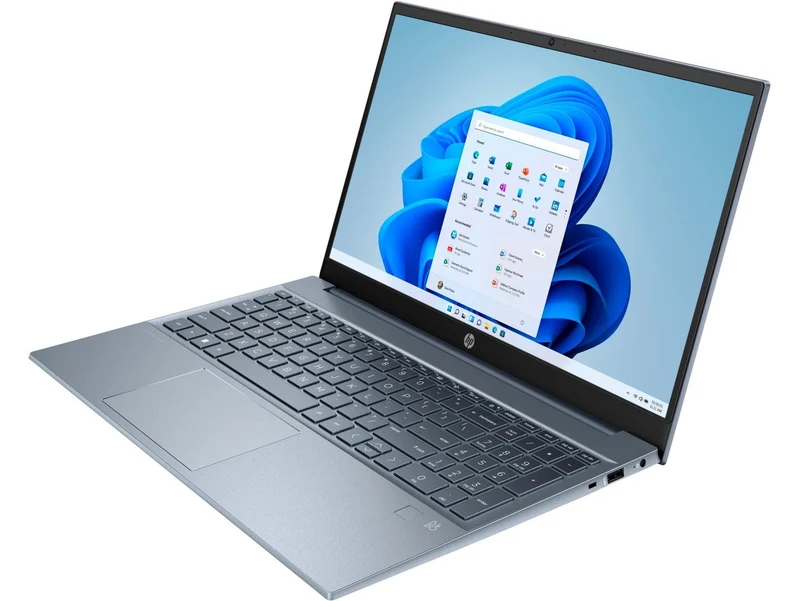 HP Pavilion 15-EH2042AU Laptop (Fog Blue) | 15.6” FHD | Ryzen 5 5625U | 16GB DDR4 | 1TB M.2 SSD | AMD Radeon Graphics | Windows 11 Home | MS Office Home & Student 2021 | HP Prelude 15.6- Inch Topload Bag