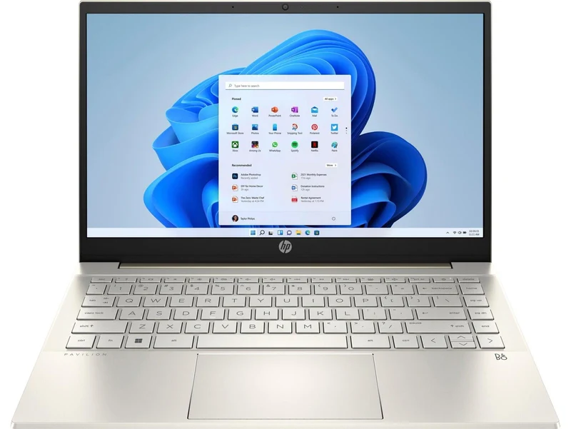 HP Pavilion 14-DV2029TX Laptop (Warm Gold) | 14” FHD (1920 x 1080) IPS | Intel Core i5-1235U | 8GB DDR4 | 512GB M.2 SSD | NVIDIA MX550 | Windows 11 Home | MS Office Home & Student 2021 | HP Prelude 15.6- Inch Topload Bag