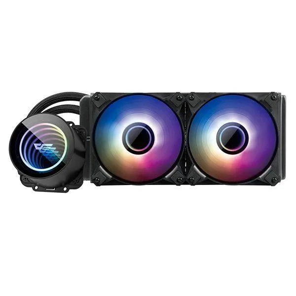 Darkflash Twister DX-240 V2 All-In-One 240MM Liquid CPU Cooler (Black)
