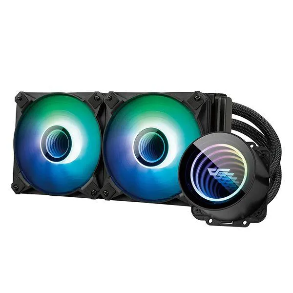 Darkflash Twister DX-240 V2 All-In-One 240MM Liquid CPU Cooler (Black)