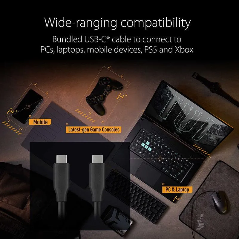 Asus TUF Gaming A1 USB 3.2 GEN2 SSD Enclosure (Black) (ESD-T1A)