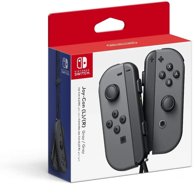 NSW Joy-Con Left/Right Controller (Gray) (HK)