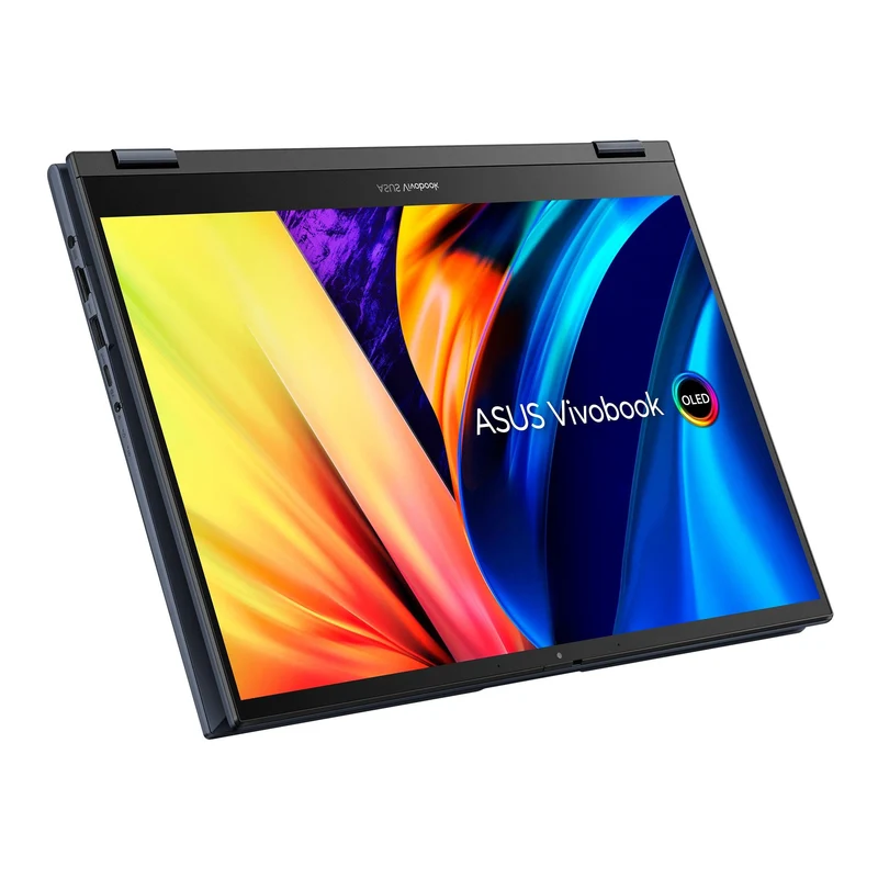 Asus Vivobook S 14 Flip OLED TN3402QA-KN041WS Laptop (Quiet Blue) | 14" (2880 x 1800) | Ryzen 5 5600H | 8GB DDR4 | 512 GB SSD | AMD Radeon Graphics | Windows 11 Home | MS Office Home & Student 2021 | Asus BP1504 Casual Backpack