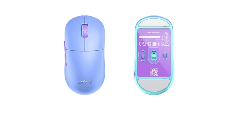 Cherry Xtrfy M8 Wireless Ultra Light Gaming Mouse (Frosty Purple)