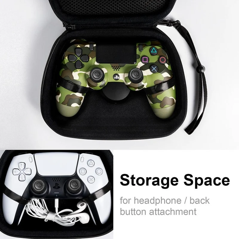 Skull & Co. Controller Carrying Case For All Controllers (Denim) (CTC-ALL-DEN)