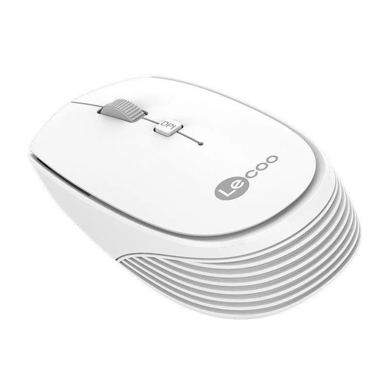 Lenovo Lecoo WS202 2.4G Wireless Mouse (White)