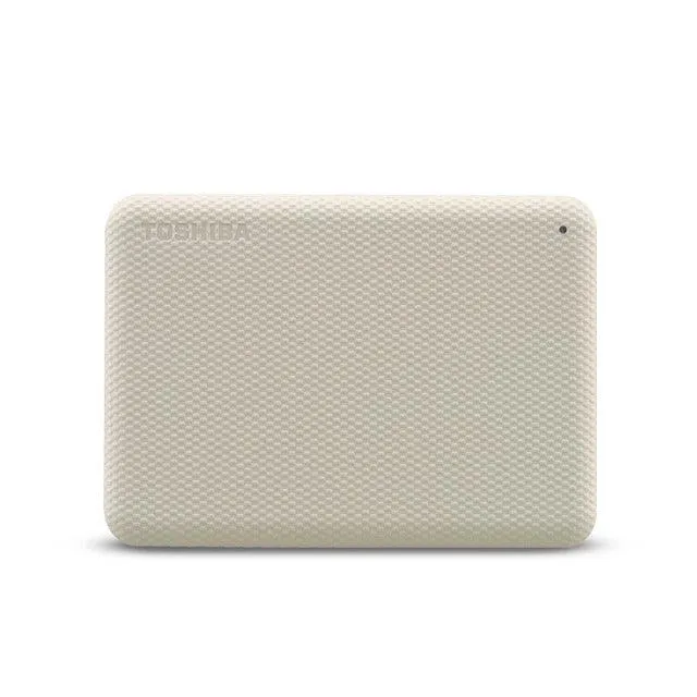 Toshiba Canvio Advance 2TB 2.5" USB 3.2 Portable External Hard Drive 2TB (Light Beige)