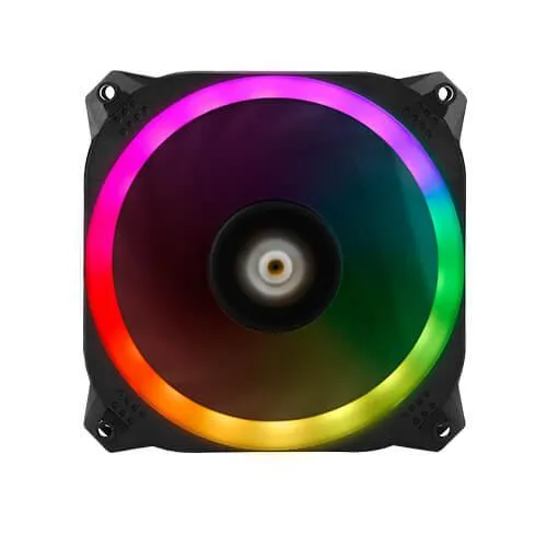 Antec Prizm 120 ARGB 5+C 120MM PWM Fan Dual Ring With Controller (5-In-1 Pack)