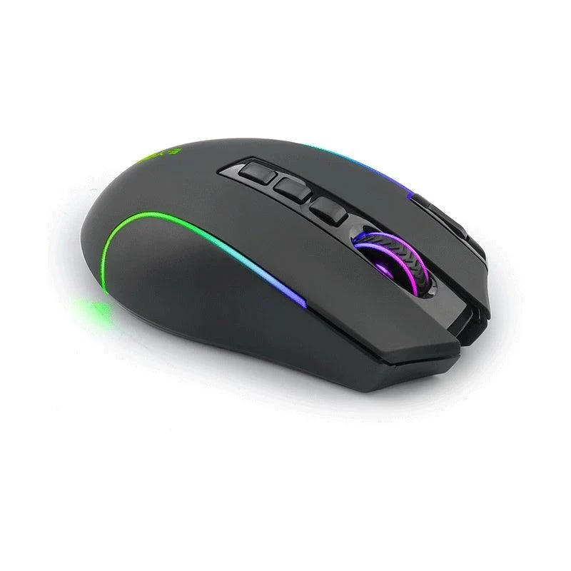 E-Yooso X-11 RGB Ergonomic Wireless Gaming Mouse (Black)