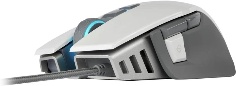 CORSAIR M65 RGB Ultra Wireless Tunable FPS Gaming Mouse (White) (CH-9319511-AP2)