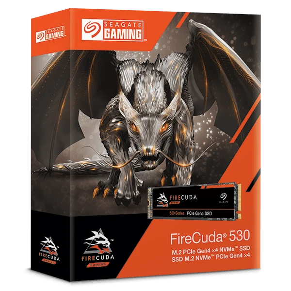 SEAGATE Firecuda 530 NVME PCIE GEN4 X4 M.2 1TB SSD (ZP1000GM3A013)