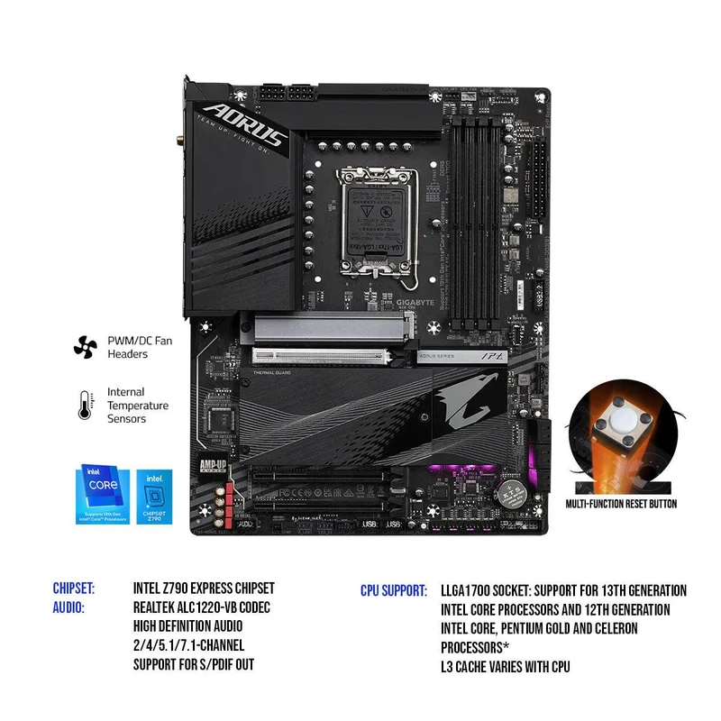 Gigabyte Z790 Aorus Elite AX Gaming Motherboard