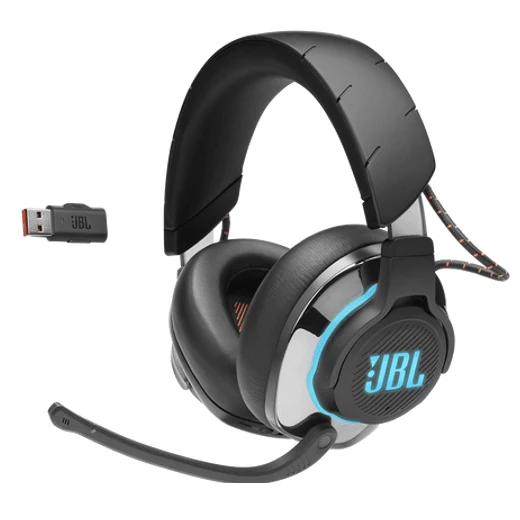 JBL Quantum 810 Wireless Over-Ear Gaming Headset With Active NC & Bluetooth (Black)