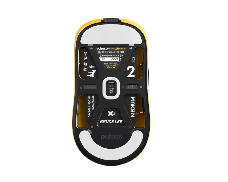 Pulsar X2 Wireless Mouse Bruce Lee Edition