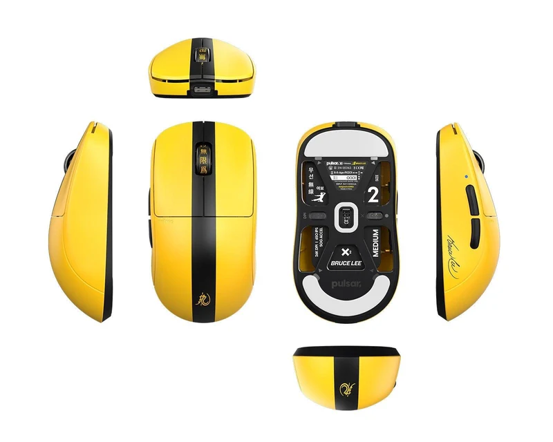 Pulsar X2 Wireless Mouse Bruce Lee Edition