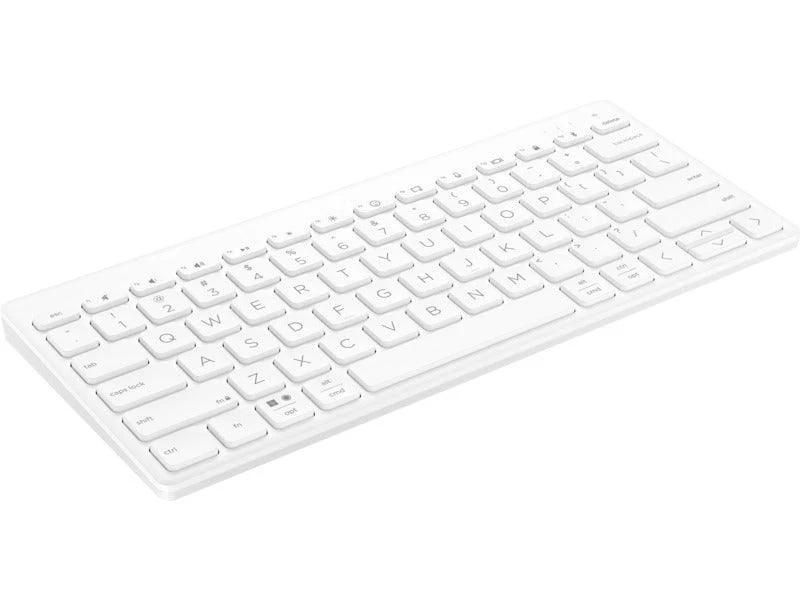 HP 350 Compact Multi-Device Bluetooth Keyboard (White) (692T0AA)