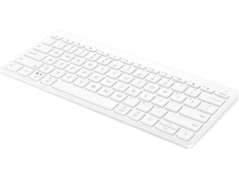 HP 350 Compact Multi-Device Bluetooth Keyboard (White) (692T0AA)