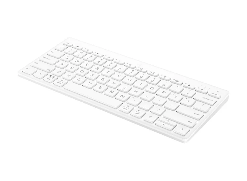 HP 350 Compact Multi-Device Bluetooth Keyboard (White) (692T0AA)