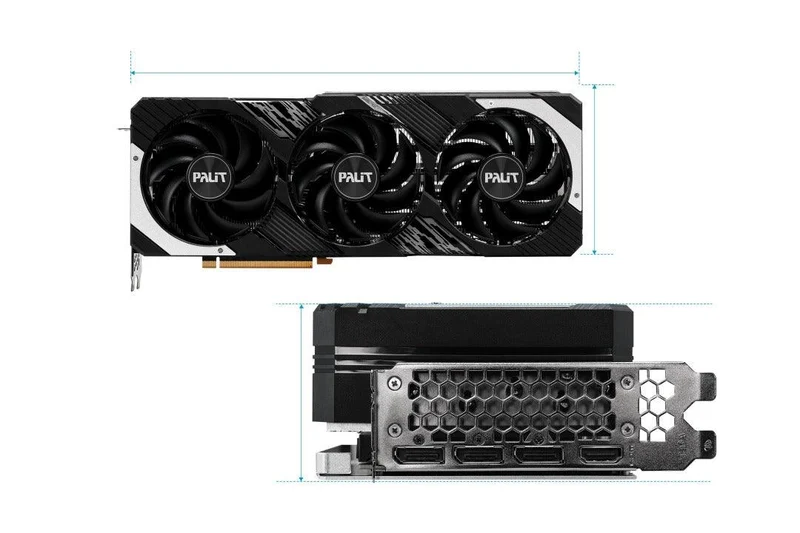 Palit GeForce RTX 4070 Ti GamingPro 12G GDDR6X Graphics Card
