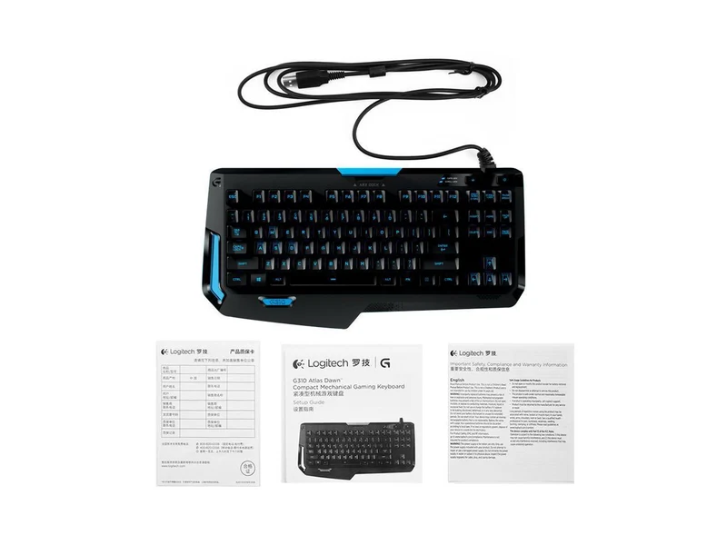 Logitech G310 Atlas Dawn Compact Mechanical Gaming Keyboard (Exclusive Romer-G)