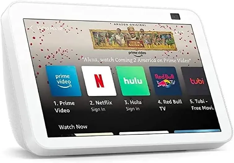 Amazon Echo Show 8 HD Smart Display With Alexa (Glacier White) (2nd GEN)