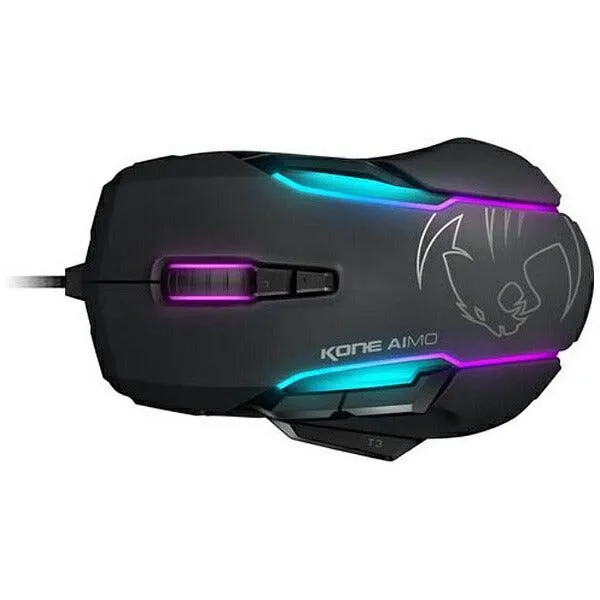 ROCCAT KONE AIMO RGBA SMART CUSTOMIZATION GAMING MOUSE BLK (ROC-11-815-BK-AS)