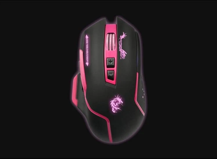 Dragonwar Blue Sensor Mouse (ELE-G17-Pink)