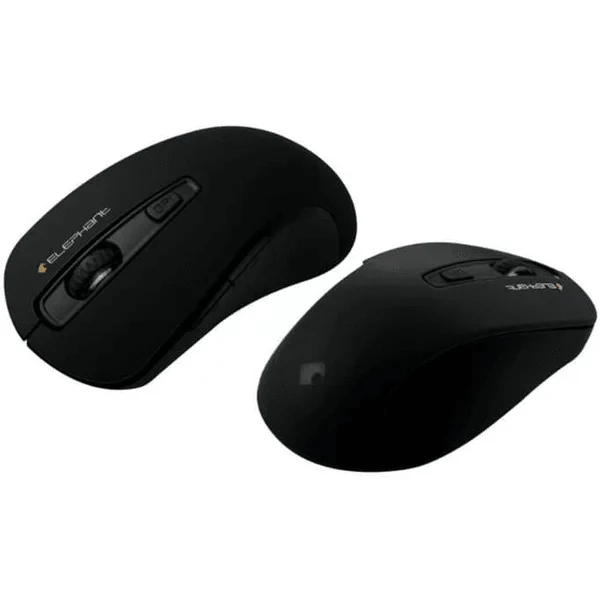 Elephant Sasquatch V2.0 Silent Blue-Sensor Mouse Black (WEM-1021-Black)