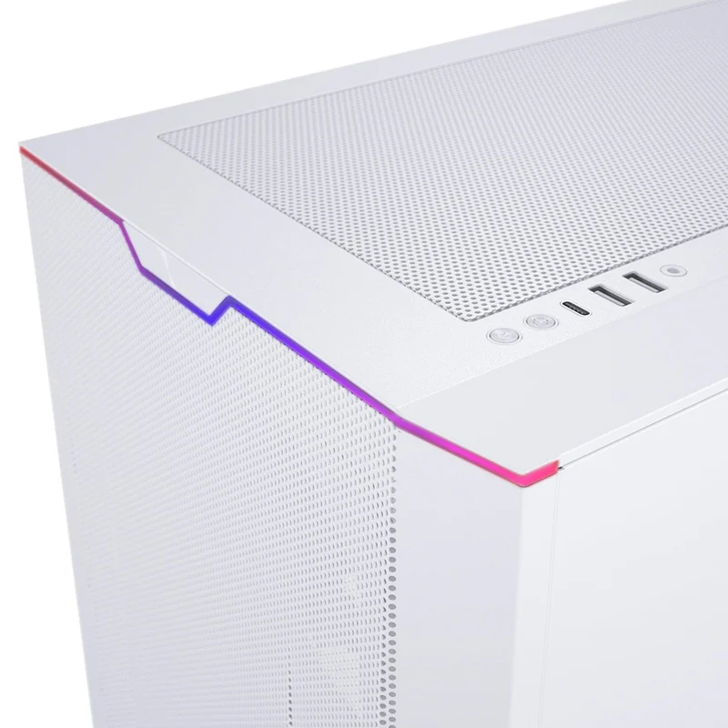 Phanteks Eclipse G500A DRGB Tempered Glass Mid-Tower Case (Matte White) (PH-EC500GA-DMW01A)