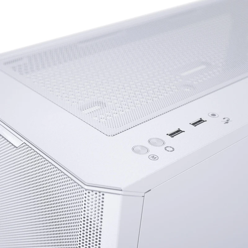 Phanteks Eclipse G360A DRGB Tempered Glass Mid-Tower Case (Matte White) (PH-EC360ATG-DMW02)