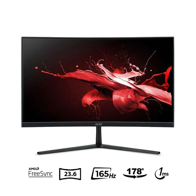 Acer EI242QR PBIIPX 23.6-Inch 165HZ FHD Curved VA Monitor