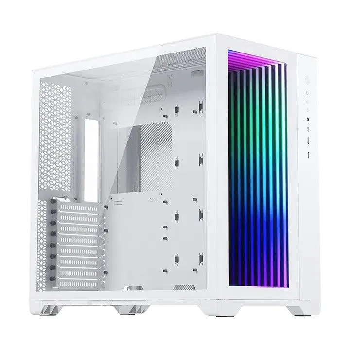 Phanteks Magniumgear Neo Qube 2 DRGB Tempered Glass Mid-Tower Case (Infinity Mirror White) (MG-NE620QI-DWT02)