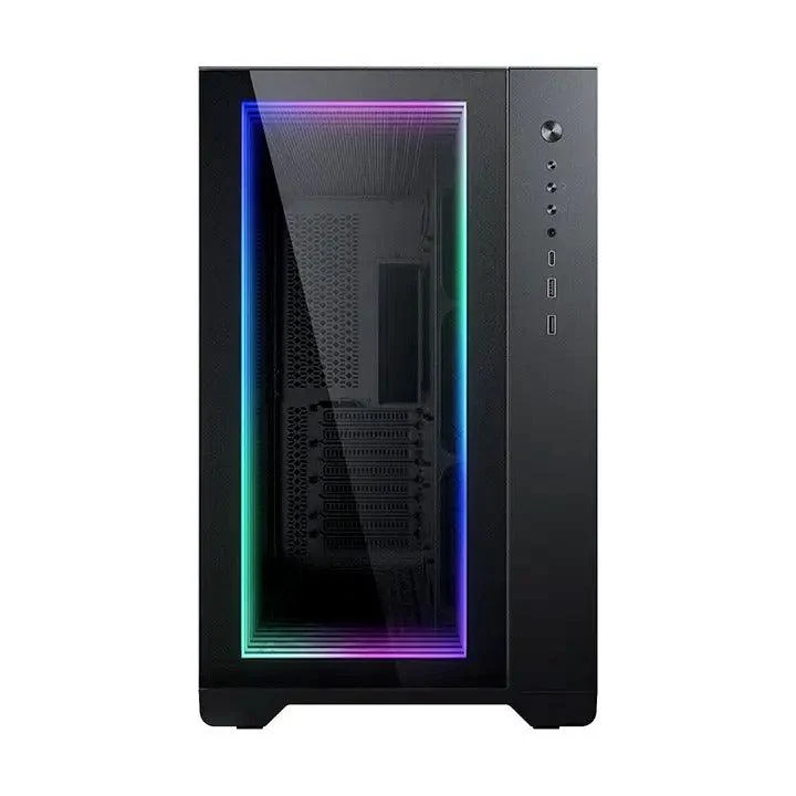 Phanteks Magniumgear Neo Qube 2 DRGB Tempered Glass Mid-Tower Case (Infinity Mirror Black) (MG-NE620QI-DBK02)