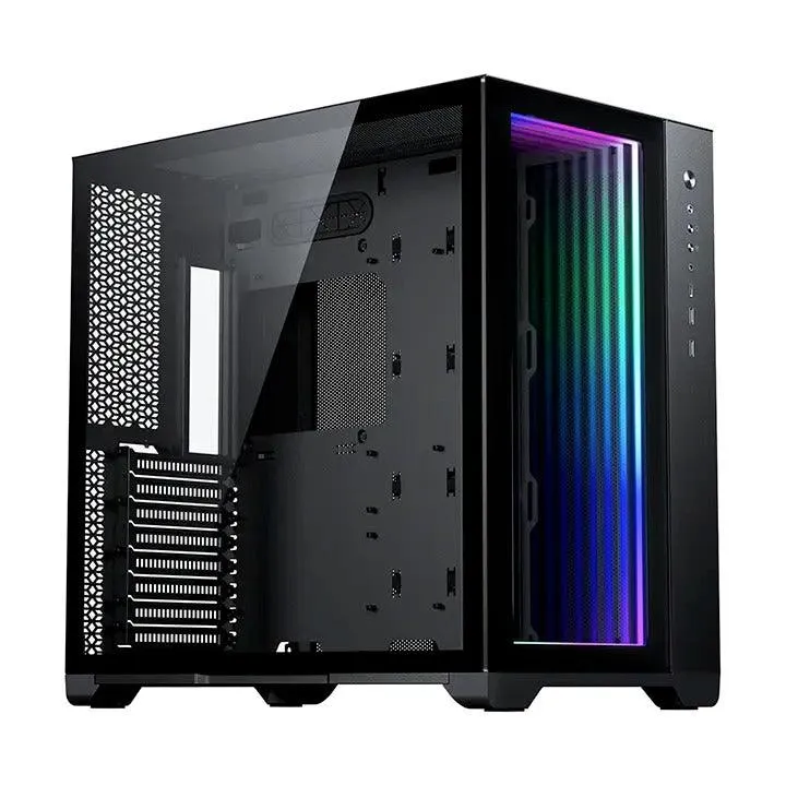 Phanteks Magniumgear Neo Qube 2 DRGB Tempered Glass Mid-Tower Case (Infinity Mirror Black) (MG-NE620QI-DBK02)