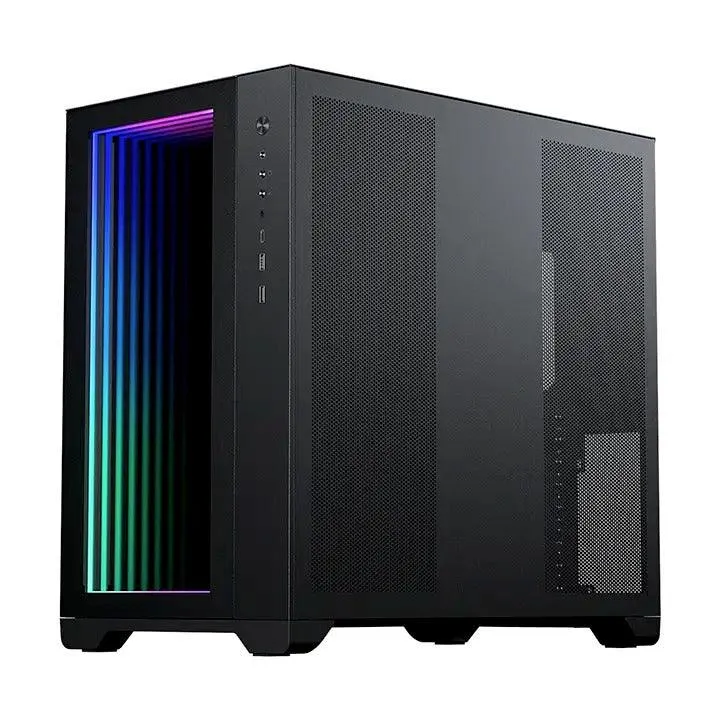 Phanteks Magniumgear Neo Qube 2 DRGB Tempered Glass Mid-Tower Case (Infinity Mirror Black) (MG-NE620QI-DBK02)