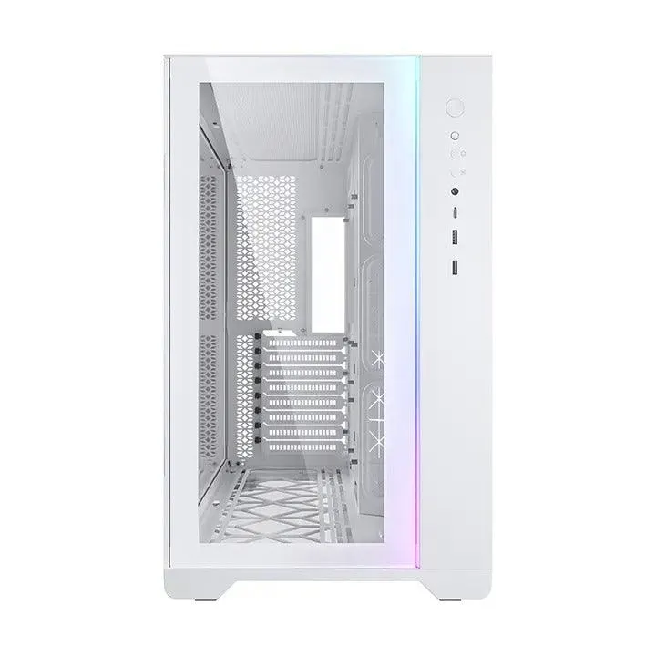 Phanteks Magniumgear Neo Qube 2 DRGB Tempered Glass Mid-Tower Case (White) (MG-NE620Q-DWT02)