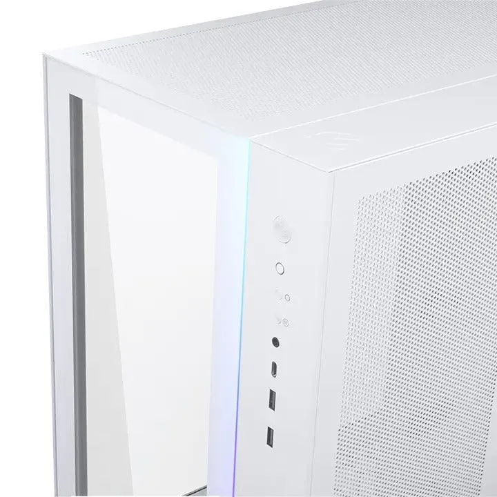 Phanteks Magniumgear Neo Qube 2 DRGB Tempered Glass Mid-Tower Case (White) (MG-NE620Q-DWT02)