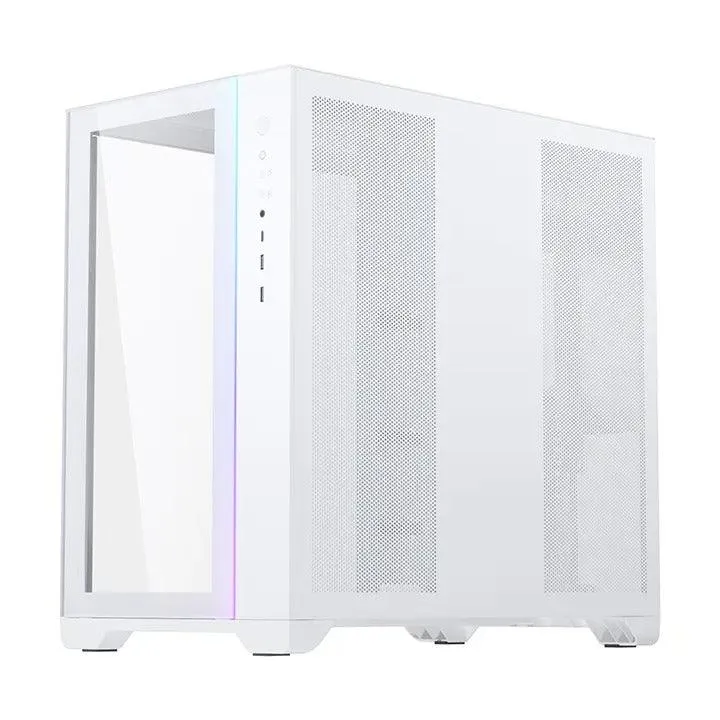 Phanteks Magniumgear Neo Qube 2 DRGB Tempered Glass Mid-Tower Case (White) (MG-NE620Q-DWT02)
