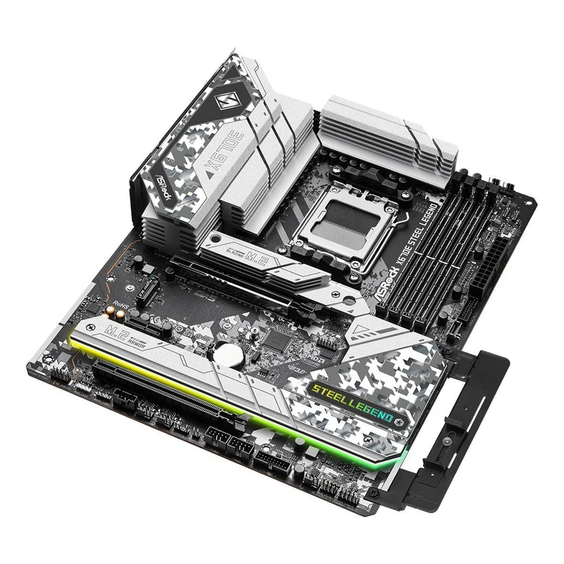 Asrock X670E Steel Legend Motherboard (Support AMD AM5 Ryzen 7000 Series Processors)