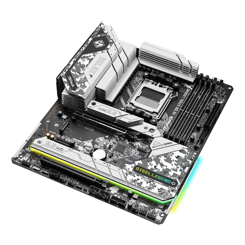 Asrock X670E Steel Legend Motherboard (Support AMD AM5 Ryzen 7000 Series Processors)