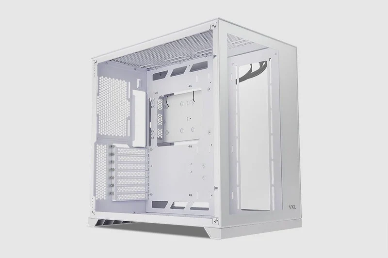 Tecware VXL TG Dual Chamber ATX Case (White)