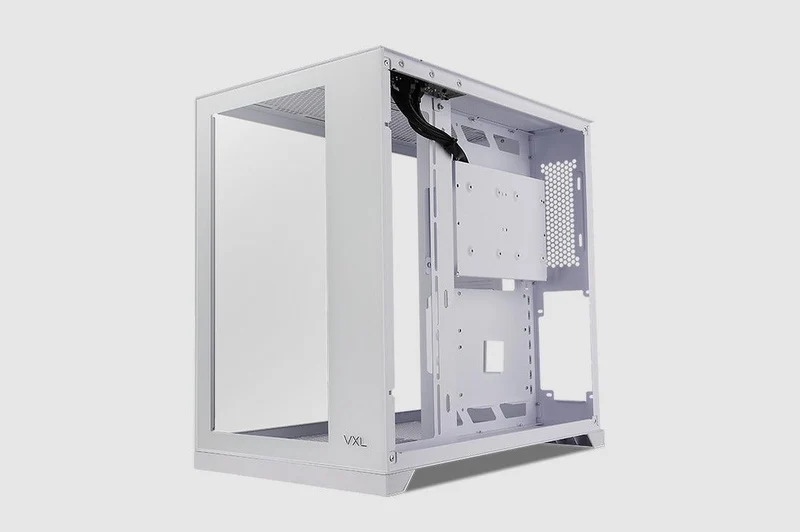Tecware VXL TG Dual Chamber ATX Case (White)