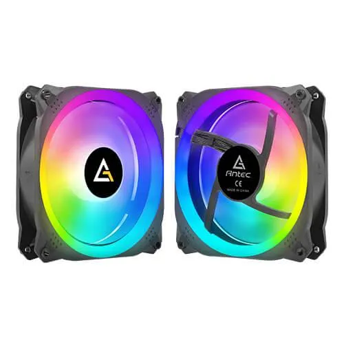 Antec Prizm X 120 ARGB 3+C 120MM PWM Fan Dual Ring With Controller (3-In-1 Pack)