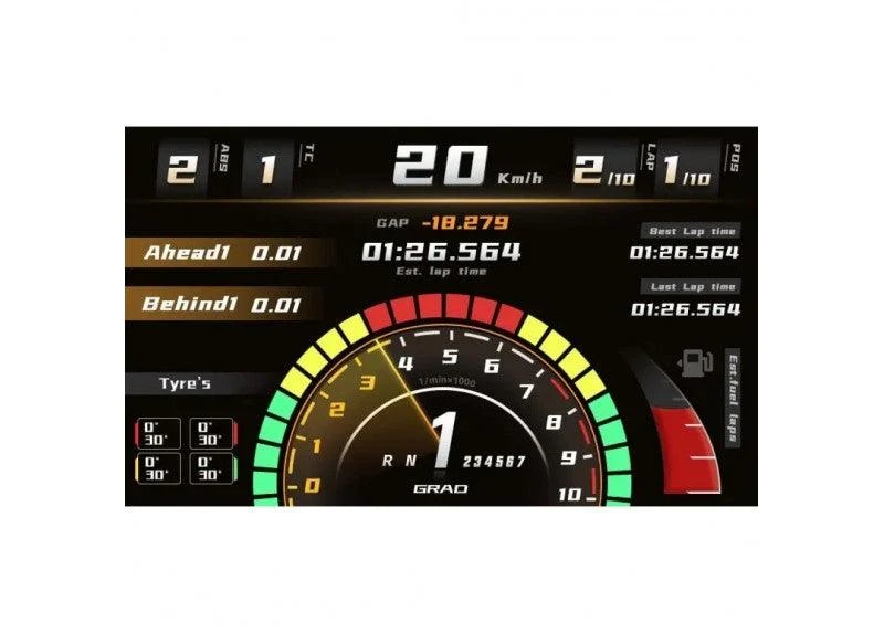 Moza Racing CM Racing Dash For R9 (RS16)
