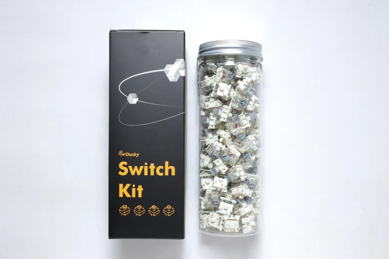 Ducky Switch Kit - 110 pcs. (Gateron G Pro Silver)