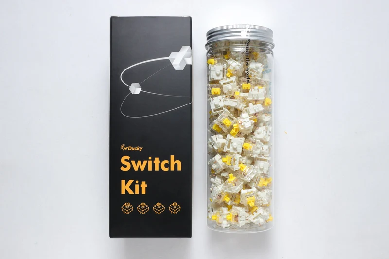 Ducky Switch Kit - 110 pcs. (Gateron G Pro Yellow)
