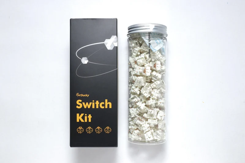 Ducky Switch Kit - 110 pcs. (Gateron G Pro White)