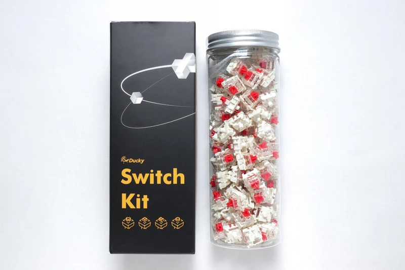 Ducky Switch Kit - 110 pcs. (Gateron G Pro Red)