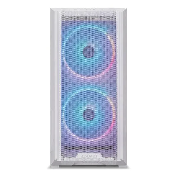 Lian Li Lancool 216RW RGB Airflow Focus Steel/Tempered Glass ATX Mid-Tower Case (White)