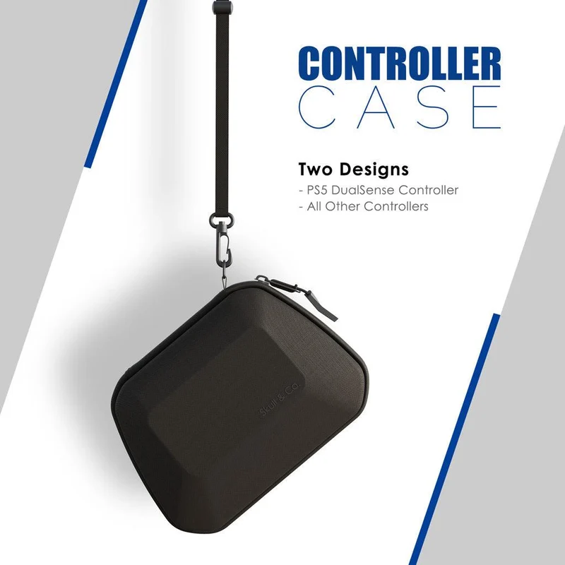 Skull & Co. Controller Carrying Case For All Controllers (Black) (CTC-ALL-BK)